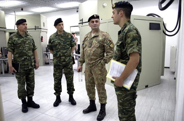 Επίσκεψη στο ΓΕΣ του Αρχηγού Χερσαίων Δυνάμεων της Ρουμανίας, Υποστράτηγου Ovidiu Liviu Uifaleanu - Φωτογραφία 10