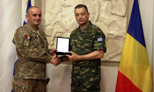 Επίσκεψη στο ΓΕΣ του Αρχηγού Χερσαίων Δυνάμεων της Ρουμανίας, Υποστράτηγου Ovidiu Liviu Uifaleanu - Φωτογραφία 6