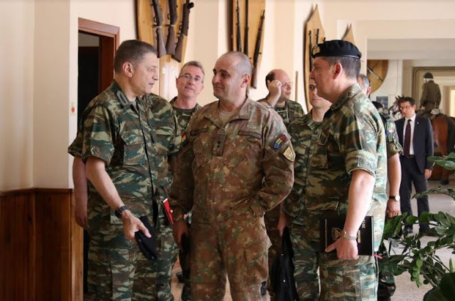Επίσκεψη στο ΓΕΣ του Αρχηγού Χερσαίων Δυνάμεων της Ρουμανίας, Υποστράτηγου Ovidiu Liviu Uifaleanu - Φωτογραφία 9