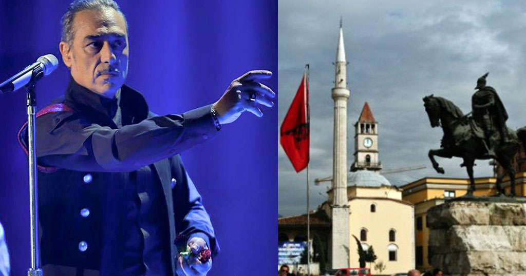 Φρίκη: Στα αλβανικά κάλεσε ο Σφακιανάκης τον κόσμο για να πάει στη συναυλία του - Φωτογραφία 1