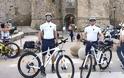 Αστυνομικοί με ποδήλατα ανέλαβαν δράση στην πόλη της Ρόδου