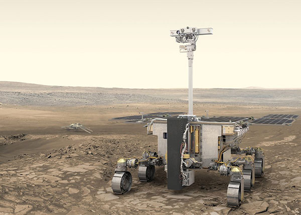 ExoMars Rover: Με ενσωματωμένο χημικό εργαστήριο για να αναζητήσει ίχνη ζωής στον πλανήτη Άρη [video] - Φωτογραφία 1