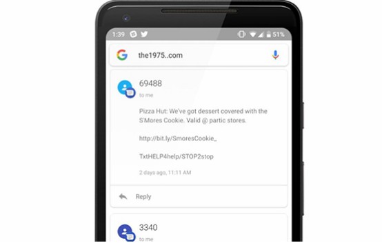 Περίεργο bug στα Android smartphones εμφανίζει τα προσωπικά μηνύματα του χρήστη μέσω της Google app - Φωτογραφία 1