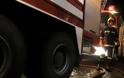 Στις… φλόγες φορτηγό και απορριμματοφόρο στους δρόμους της Κρήτης