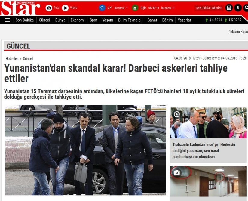 «Απαγάγετε και φέρτε πίσω τους 8 φυγάδες στρατιωτικούς» απαιτούν τα τουρκικά ΜΜΕ! - Φωτογραφία 6