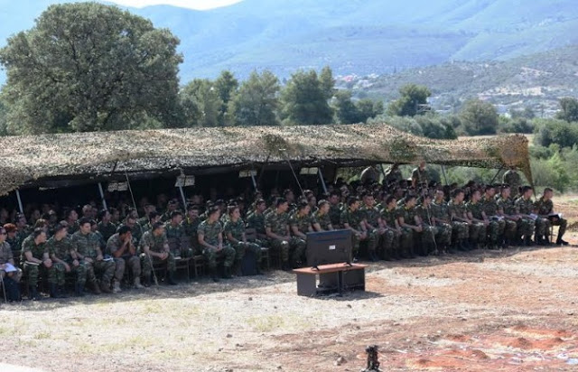 Εκπαιδευτική Δράση Ανθυπιλάρχων Τάξης ΣΣΕ/2017 της Σχολής Τεθωρακισμένων (ΣΤΘ), με τη Μέθοδο της Δυναμικής Αναπαράστασης, ενός σύγχρονου πεδίου μάχης - Φωτογραφία 2