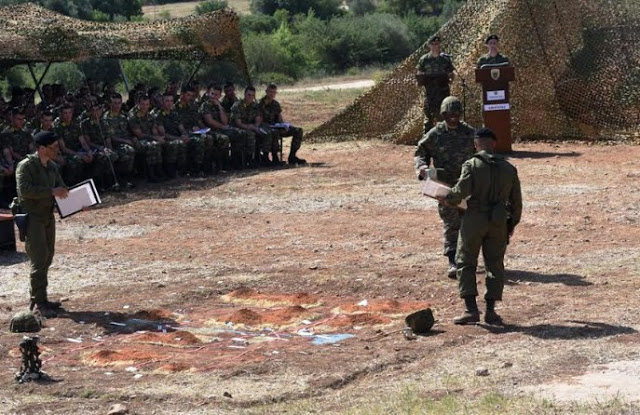 Εκπαιδευτική Δράση Ανθυπιλάρχων Τάξης ΣΣΕ/2017 της Σχολής Τεθωρακισμένων (ΣΤΘ), με τη Μέθοδο της Δυναμικής Αναπαράστασης, ενός σύγχρονου πεδίου μάχης - Φωτογραφία 3