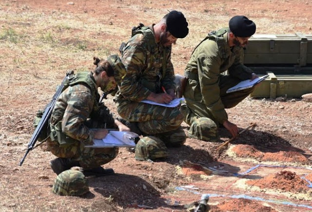 Εκπαιδευτική Δράση Ανθυπιλάρχων Τάξης ΣΣΕ/2017 της Σχολής Τεθωρακισμένων (ΣΤΘ), με τη Μέθοδο της Δυναμικής Αναπαράστασης, ενός σύγχρονου πεδίου μάχης - Φωτογραφία 6