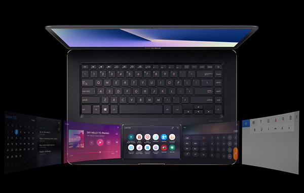 Asus ZenBook Pro 15:  laptop με οθόνη αφής 5.5” αντί για touchpad! - Φωτογραφία 1