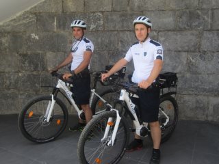 Αστυνομικοί με ποδήλατα και στη Χαλκίδα (φωτογραφίες) - Φωτογραφία 7
