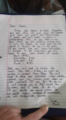 Αυτή η μαμά έφτασε στο… αμήν με τον 13χρονο γιο της και του έγραψε ένα απίστευτο γράμμα - Φωτογραφία 1