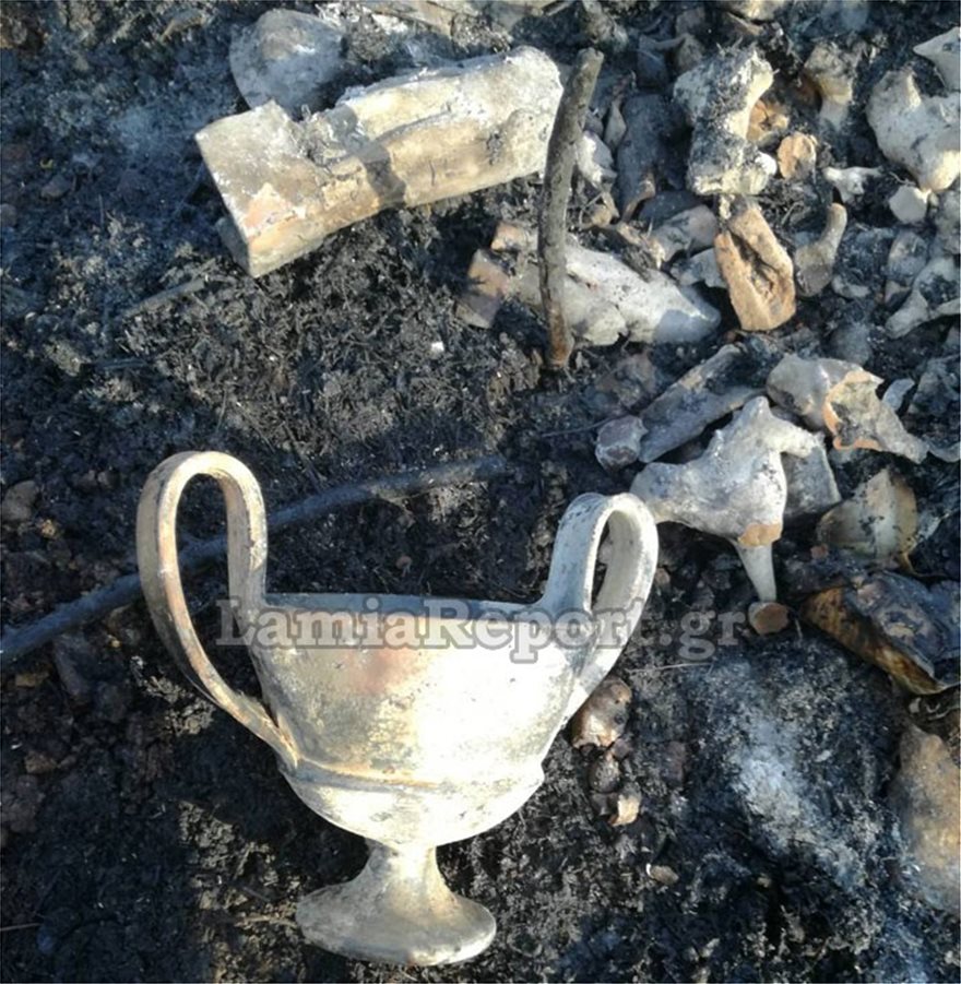 Φωτος: Πυρκαγιά αποκάλυψε κρυμμένο αρχαιολογικό θησαυρό στη Φθιώτιδα! - Φωτογραφία 5
