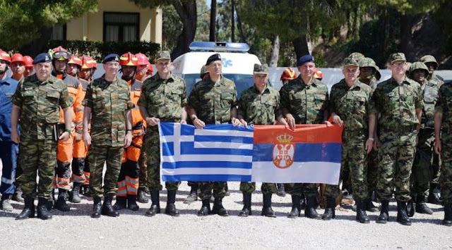Επίσκεψη στο ΓΕΣ του Διοικητού Χερσαίων Δυνάμεων της Σερβίας Αντιστρατήγου Milosav Simovic - Φωτογραφία 3