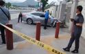 Αυτοκίνητο έπεσε πάνω στην πύλη της πρεσβείας των ΗΠΑ στη Νότια Κορέα
