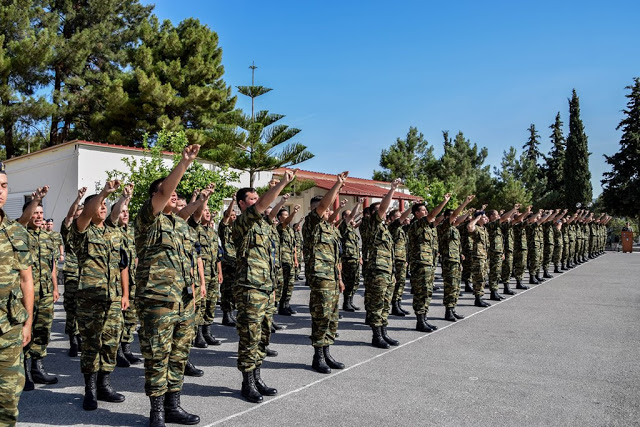 Τελετές ορκωμοσίας νεοσύλλεκτων οπλιτών θητείας της 2018 Γ΄ ΕΣΣΟ - Φωτογραφία 1