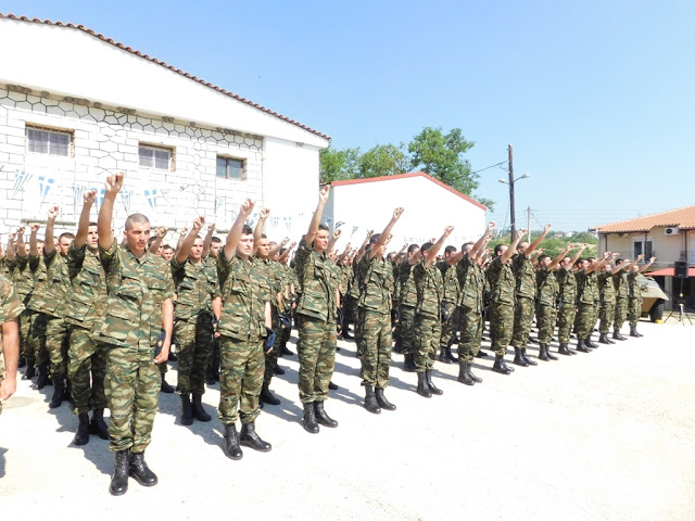 Τελετές ορκωμοσίας νεοσύλλεκτων οπλιτών θητείας της 2018 Γ΄ ΕΣΣΟ - Φωτογραφία 16
