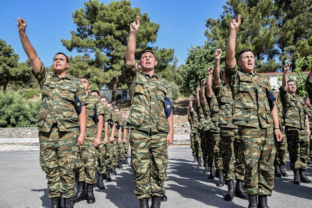 Τελετές ορκωμοσίας νεοσύλλεκτων οπλιτών θητείας της 2018 Γ΄ ΕΣΣΟ - Φωτογραφία 19