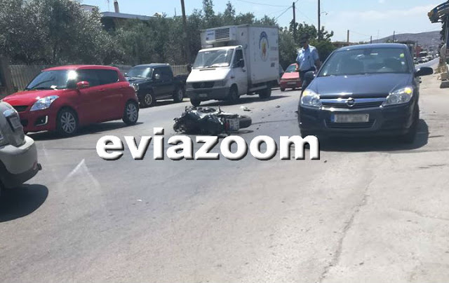 Τροχαίο στη Χαλκίδα: Ώρες αγωνίας για 31χρονο παλικάρι που τραυματίστηκε σοβαρά με την μηχανή του - Δείτε εικόνες από το σημείο! - Φωτογραφία 2