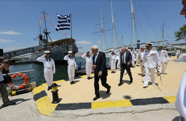 Επιθεώρηση του Στόλου από την Α.Ε. Πρόεδρο της Ελληνικής Δημοκρατίας - Φωτογραφία 23
