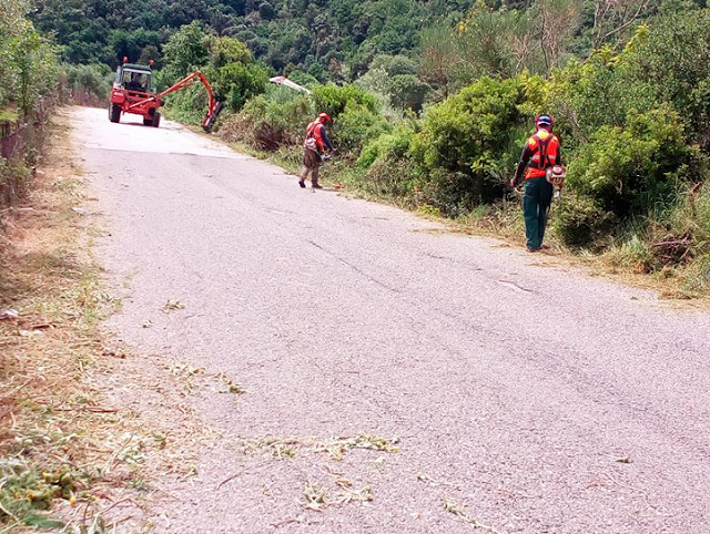 Εργασίες καθαρισμού στο δρόμο Θύρειο -Γουργουβλή -Κορπή από την Περιφέρεια Δυτικής Ελλάδας (ΦΩΤΟ) - Φωτογραφία 2