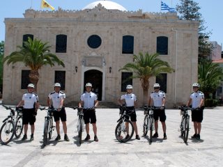 Αστυνομικοί με ποδήλατα και στο Ηράκλειο - Φωτογραφία 7