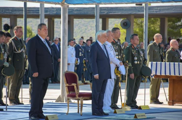 Ο ΥΕΘΑ Πάνος Καμμένος στην τελετή ορκωμοσίας των νέων Ανθυπολοχαγών τάξεως 2018 στη Στρατιωτική Σχολή Ευελπίδων - Φωτογραφία 4