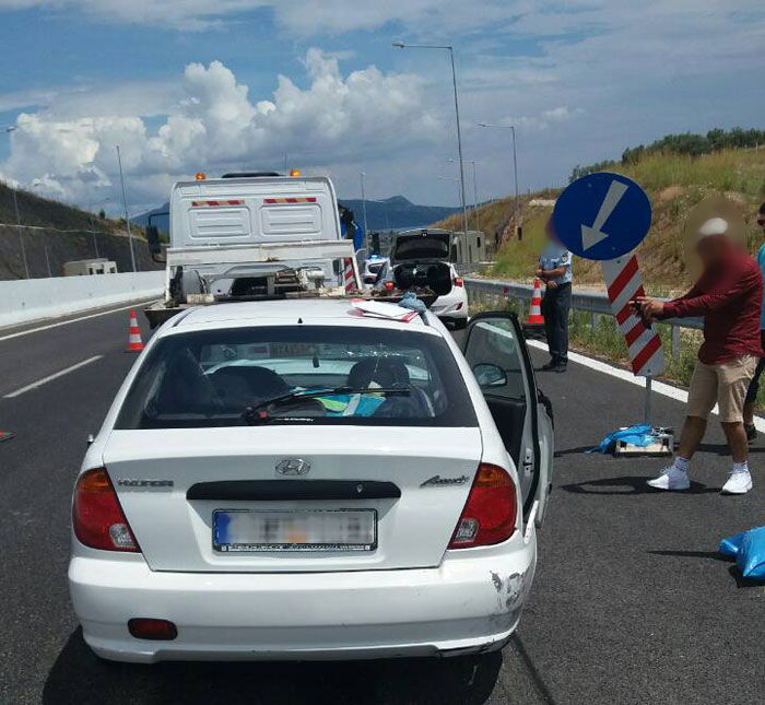 Φθιώτιδα: Νέο τροχαίο με σκασμένο λάστιχο στο διεθνή - Φωτογραφία 3