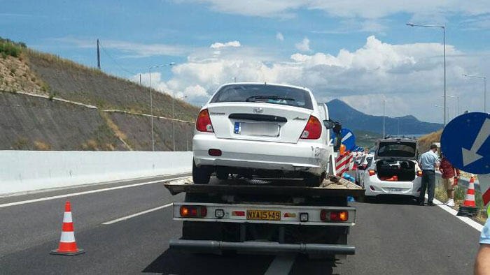 Φθιώτιδα: Νέο τροχαίο με σκασμένο λάστιχο στο διεθνή - Φωτογραφία 4