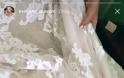 Απαστράπτουσα η Ευαγγελία Αραβανή στο γάμο της κολλητής της με δημιουργία της Υβόννη Μπόσνιακ - Φωτογραφία 3