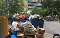 Σε ασφυξία το λεκανοπέδιο: Πάνω από 16.000 τόνοι απορρίμματα στους δρόμους - Φωτογραφία 6