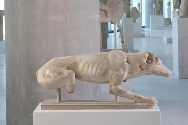 Η Ακρόπολη μας εκπλήσσει! Βρέθηκε γλυπτό σκύλου από το 520 π.Χ. νοτίως του Παρθενώνα [εικόνα] - Φωτογραφία 2