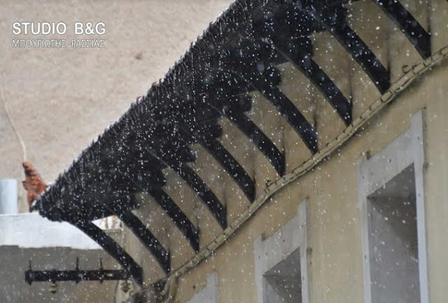Έντονη βροχόπτωση με μικρή χαλαζόπτωση στην πόλη του Ναυπλίου... [photos] - Φωτογραφία 4