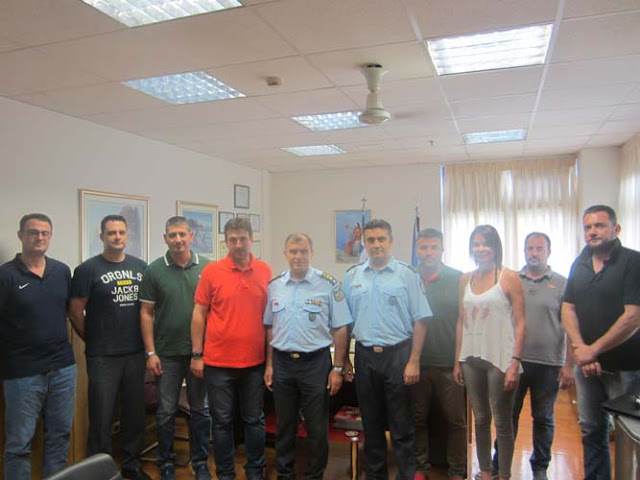 Επίσκεψη της Ένωσης Αξιωματικών Θεσσαλίας στον Γενικό Περιφερειακό Αστυνομικό Διευθυντή Θεσσαλίας - Φωτογραφία 1