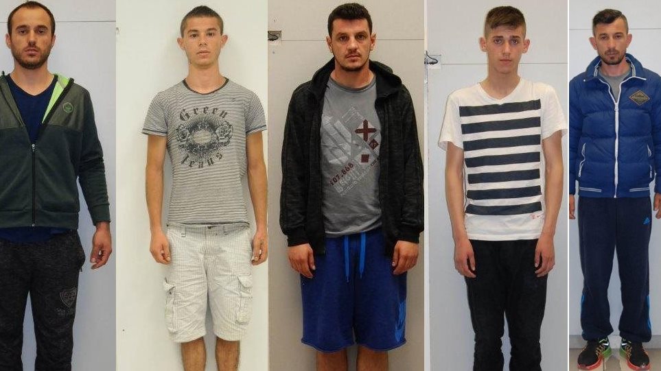 Αυτοί είναι οι πέντε Αλβανοί που είχαν ρημάξει 72 σπίτια σε όλη την Αττική - Φωτογραφία 1