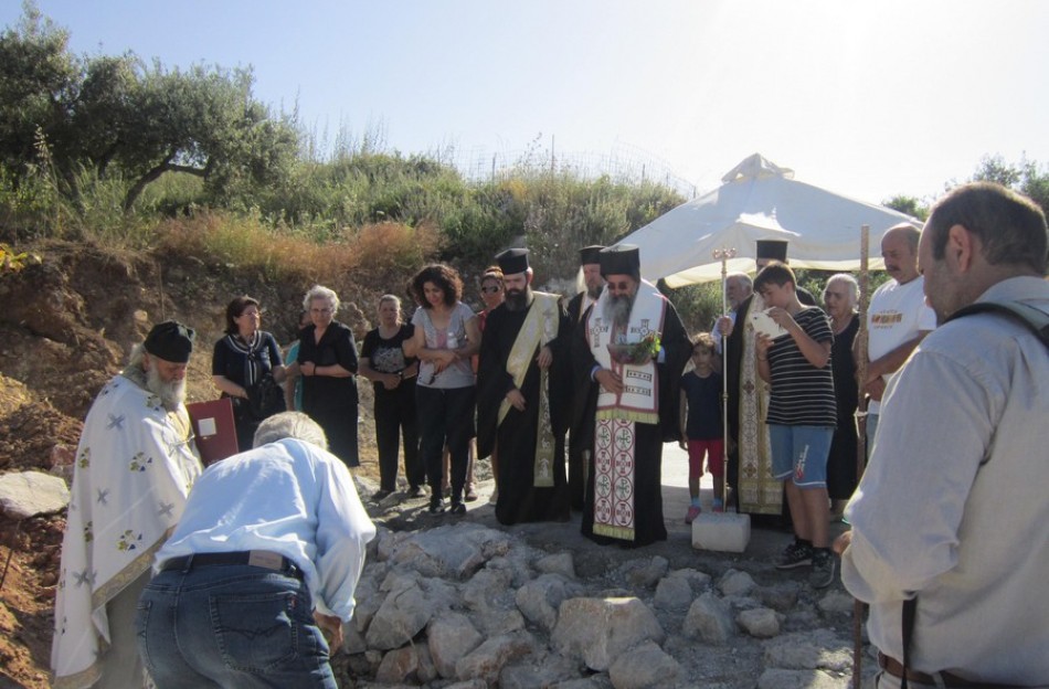Ανέγερση Ιερού Ναού Αγίων Πορφυρίου και Παϊσίου στην Κρήτη - Φωτογραφία 1
