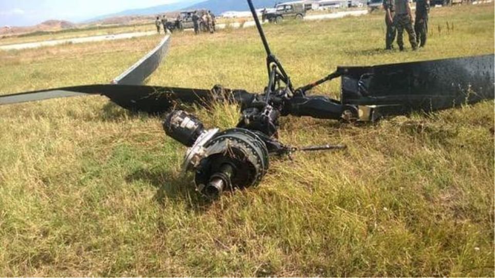 Σοβαρό ατύχημα με ελικόπτερο της Αεροπορίας Στρατού στη Μαγνησία - Φωτογραφία 1