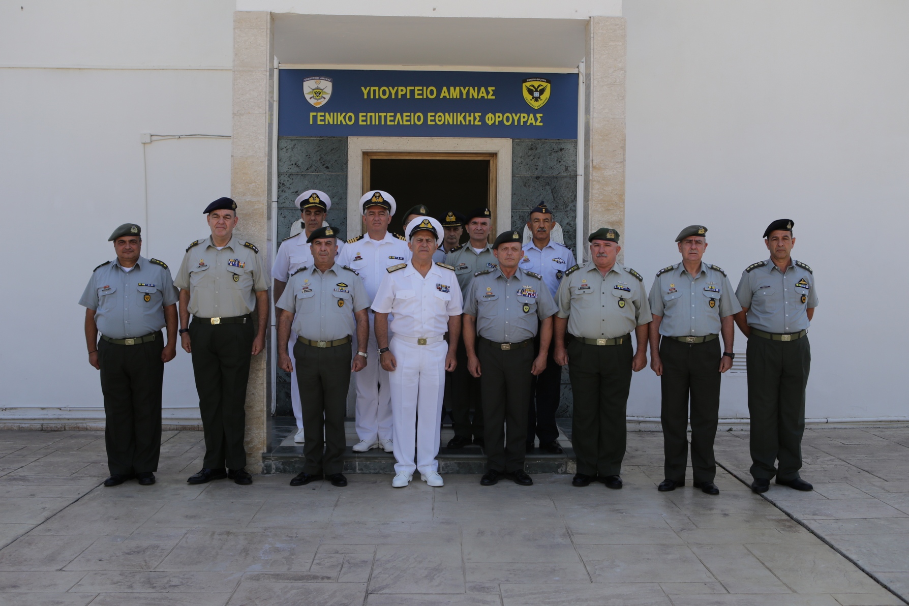 Κύπρος: Επίσκεψη του αρχηγού ΓΕΕΘΑ στο Γενικό Επιτελείο Εθνικής Φρουράς - Φωτογραφία 5
