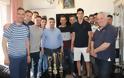 Στον Αστυνομικό Διευθυντή Αλεξανδρούπολης οι πρωταθλητές της ποδοσφαιρικής ομάδας