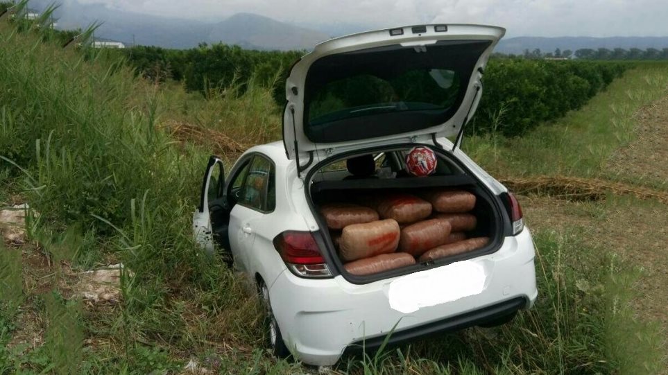 Μπλόκο σε φορτίο με 88 κιλά χασίς στη Θεσπρωτία - Φωτογραφία 1