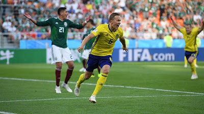 Μεξικό - Σουηδία 0-3. Προκρίθηκε η Σουηδία - Φωτογραφία 1