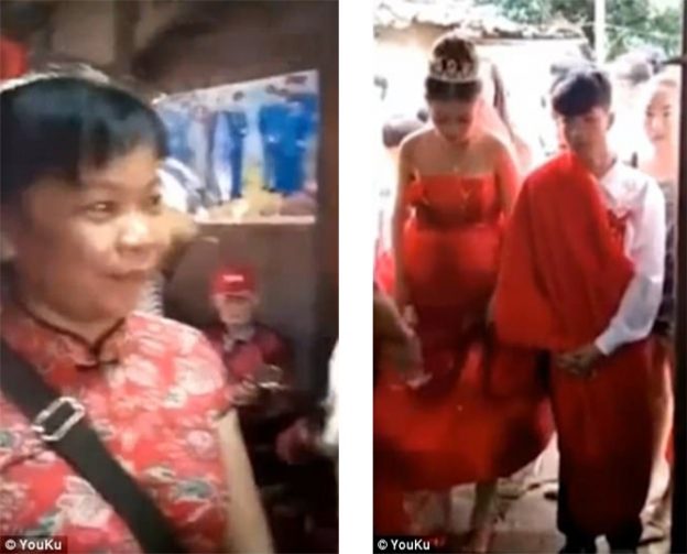 Εικόνες που σοκάρουν - 13χρονο αγόρι παντρεύεται την 13χρονη έγκυο κοπέλα του σε επαρχία της... [photos] - Φωτογραφία 4
