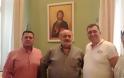 Συνάντηση Στρατιωτικών της ΕΣΠΕΕΘ με τον Πρόεδρο του Εμπορικού Επιμελητηρίου Θεσσαλονίκης Μιχάλη Ζορμίδη
