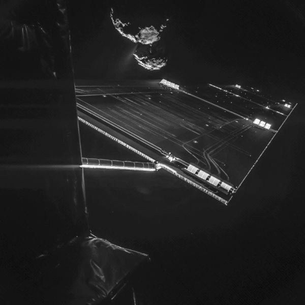 Από την ESA ανακοινώθηκε ότι ολοκληρώθηκε το αρχείο εικόνων της διαστημοσυσκευής Rosetta - Φωτογραφία 2
