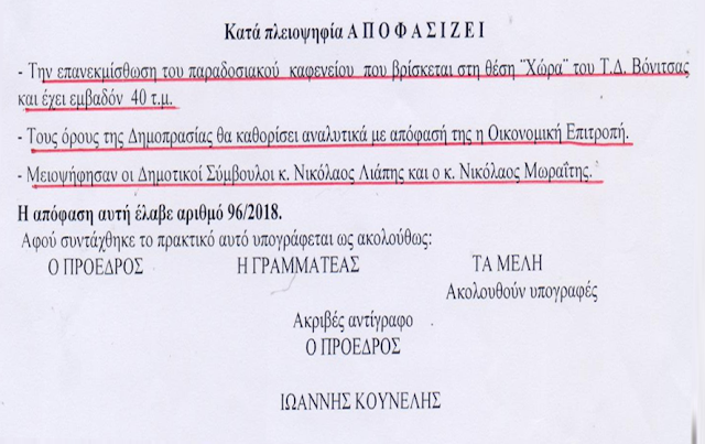 ΚΩΣΤΑΣ ΤΡΙΑΝΤΑΚΩΝΣΤΑΝΤΗΣ: Βόνιτσα και στη περιοχή Χώρα ΠΑΡΑΔΟΣΙΑΚΟ ΚΑΦΕΝΕΙΟ- ΔΗΜΟΤΙΚΟ ΚΑΤΑΣΤΗΜΑ- ΑΝΑΨΥΚΤΗΡΙΟ! -Η απόλυτη διαστρέβλωση της ΑΛΗΘΕΙΑΣ. -Δημοτικοί Σύμβουλοι υπάρχουν;... - Φωτογραφία 11