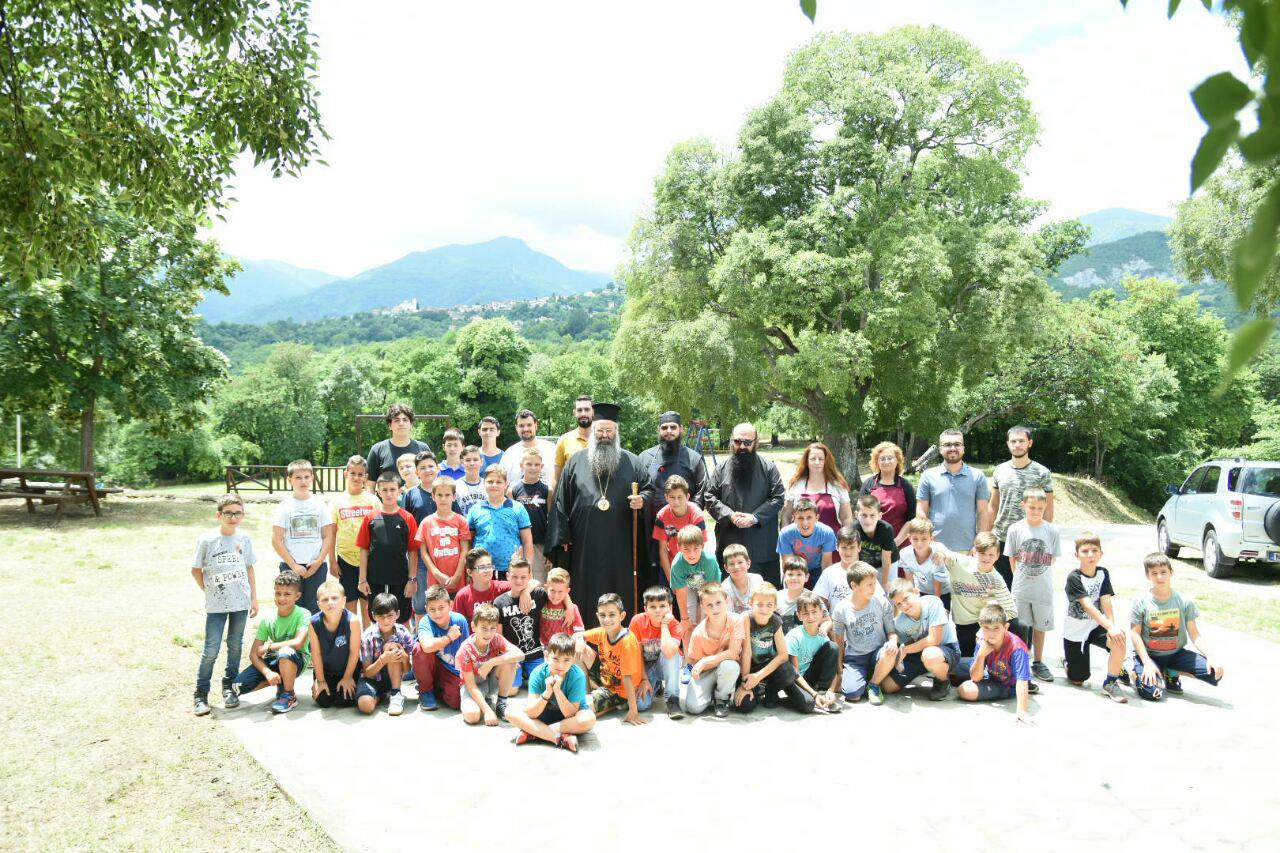 Φιλοξενία παιδιών από ολόκληρη την Πιερία στο Μοναστήρι Αγίου Γεωργίου Ρητίνης - Φωτογραφία 3
