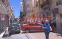 Σοκαριστικό τροχαίο στην Πάτρα: Ταξί «καρφώθηκε» σε βιτρίνα (φωτο)