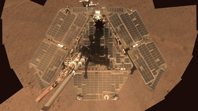Αμμοθύελλα στον Άρη απειλεί το ρόβερ Opportunity της NASA - Φωτογραφία 1