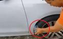 Προσοχή: Αν δείτε πλαστικό μπουκάλι στη ρόδα αυτοκινήτου σας, είστε σε κίνδυνο! [Video]