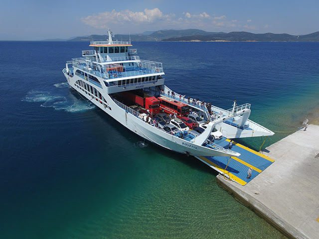 Ferries Αιδηψού: Δρομολόγια Αιδηψού – Αρκίτσας και Αγιόκαμπου – Γλύφας - Φωτογραφία 1