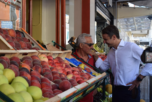 Φωτορεπορτάζ από την επίσκεψη του Κυριάκου Μητσοτάκη στη Λευκάδα - Φωτογραφία 19